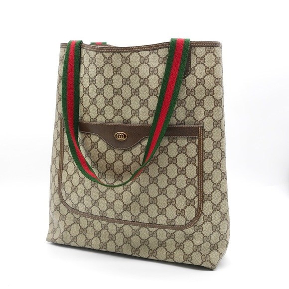 🍓GUCCI GG PVC Sherryline Shoulder Bag - Picture 2 of 13